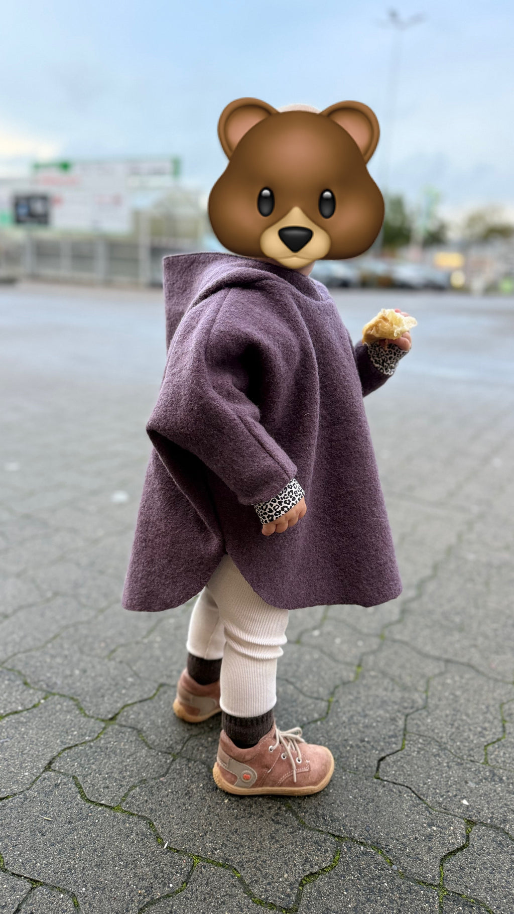 Walkponcho „Sött tips“