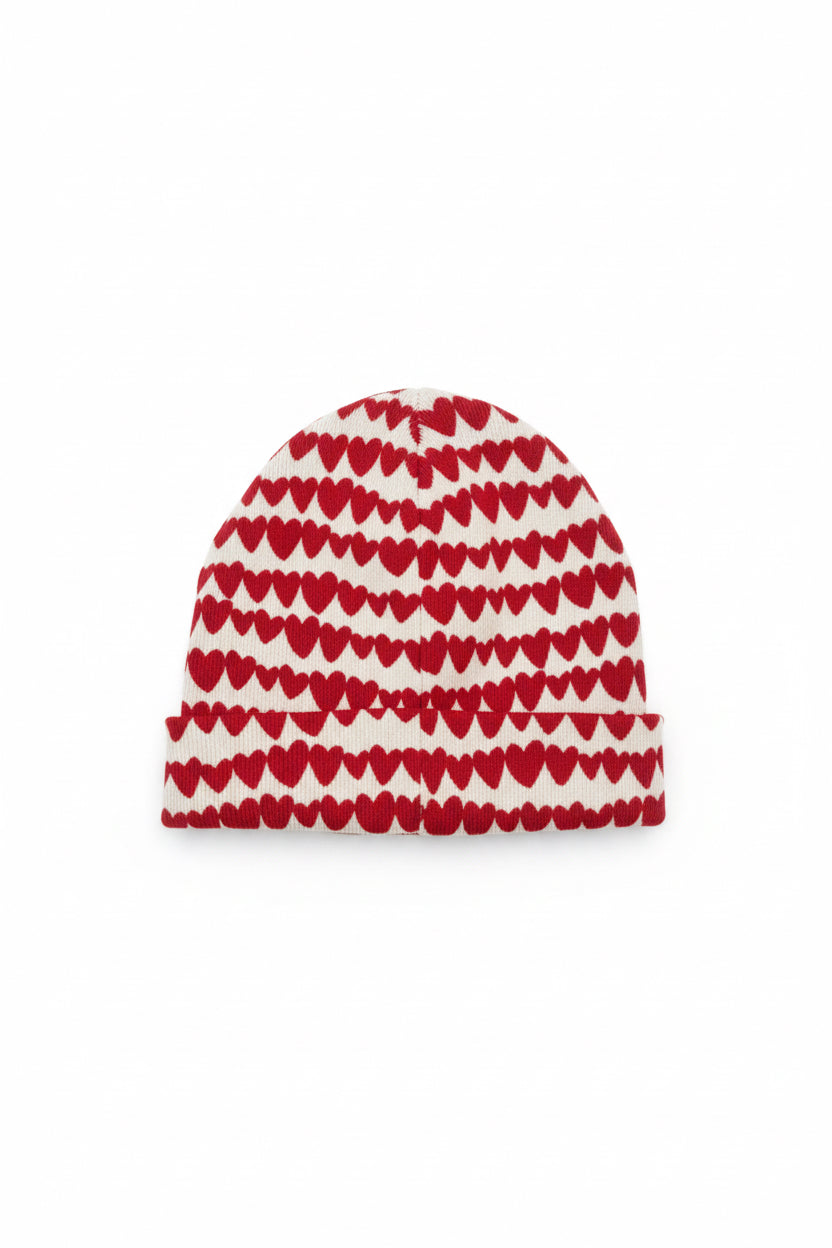 Newborn Hipster Beanie „heart2heart“