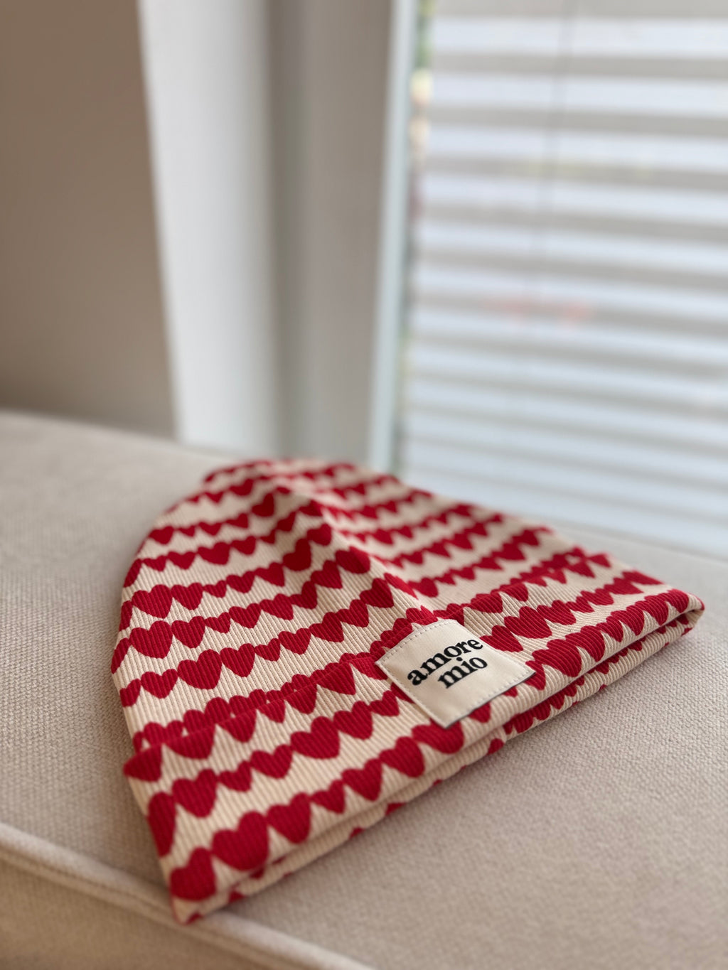 Newborn Hipster Beanie „heart2heart“